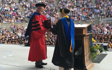 Elisabeth Sadoulet receives CNR Distinguished Teaching Award